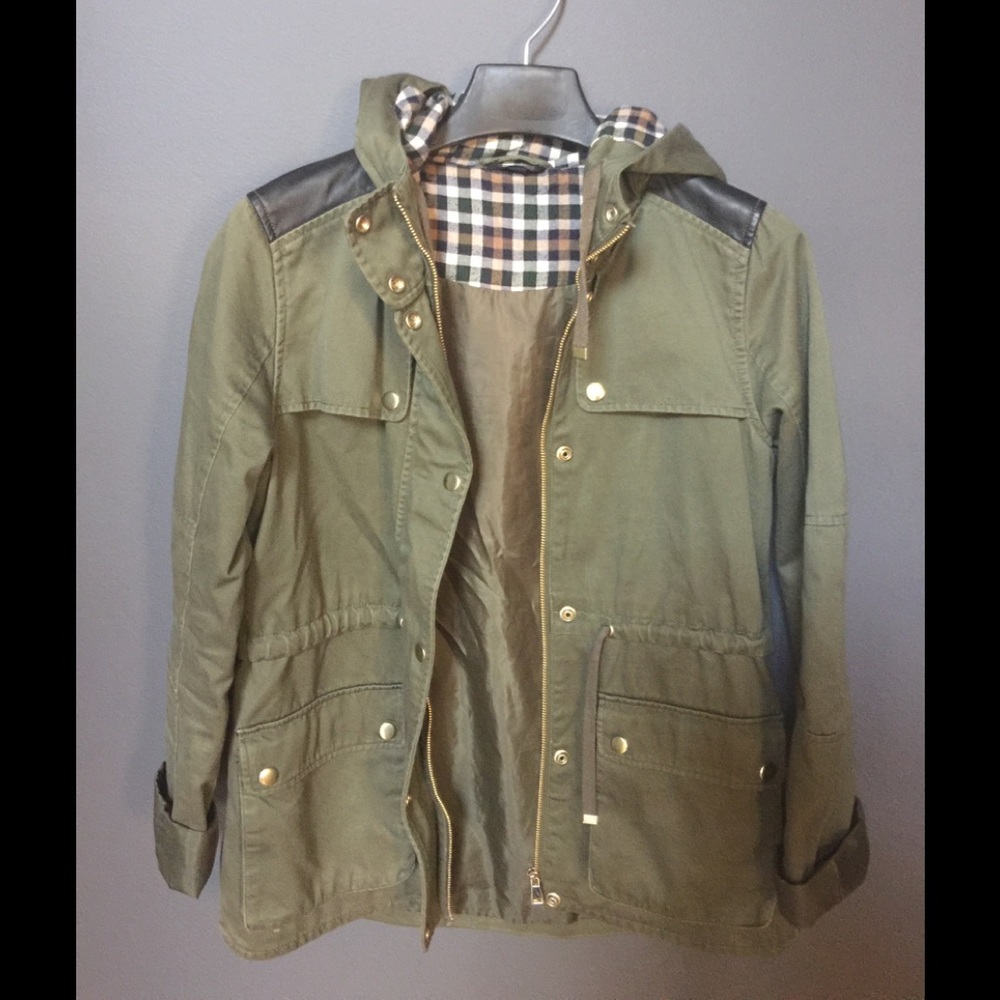 Women’s TopShop Drawstring Jacket w/Pockets - Size 4